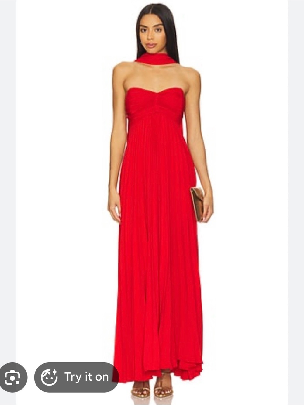 DAPHINE GOWN IN RED